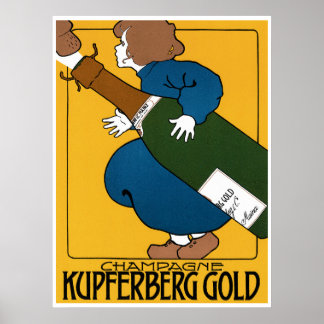 Champagne Kupferberg Gold Poster