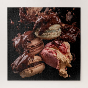 Champagne & Macarons Jigsaw Puzzle