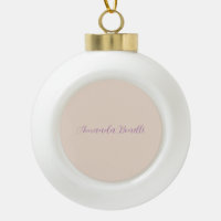 Champagne Pink Plain Simple Minimalist Modern