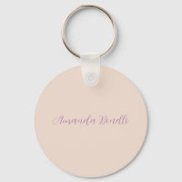 Champagne Pink Plain Simple Minimalist Modern