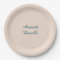 Champagne Pink Plain Simple Minimalist Modern