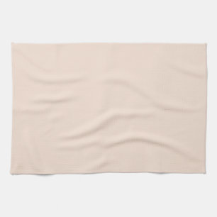 Champagne Pink Plain Solid Colour Tea Towel
