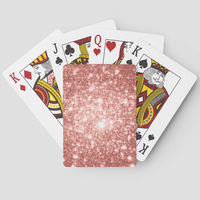 Champagne Playing Cards (Back)