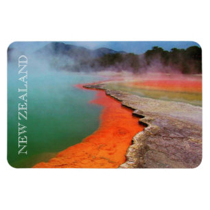 champagne pool new zealand magnet
