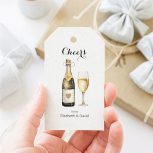 Champagne Prosecco Lover Cheers to You  Gift Tags