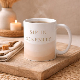 Champagne Shore Calm Classic Mug, 11 oz Coffee Mug