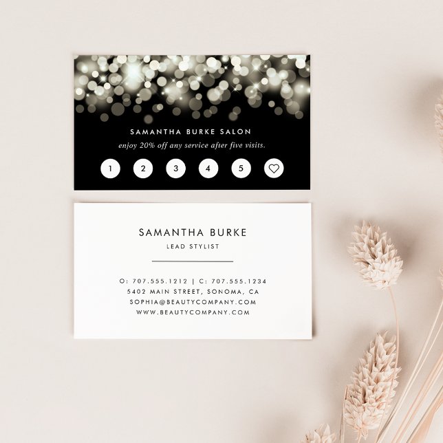 Champagne Spark Loyalty Cards (Creator Uploaded)