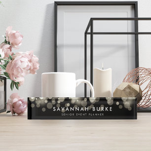 Champagne Spark Nameplate