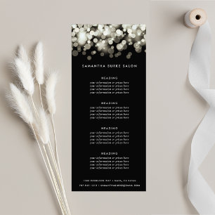 Champagne Spark   Pricing or Services Rack Card