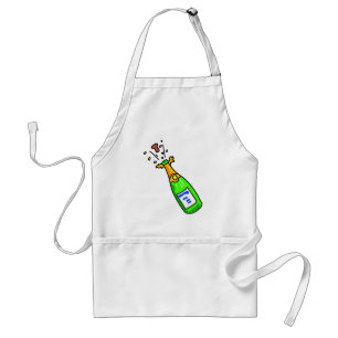 champagne standard apron