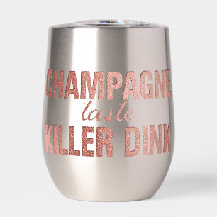 Champagne Taste Killer Dink - Rose Gold Pickleball