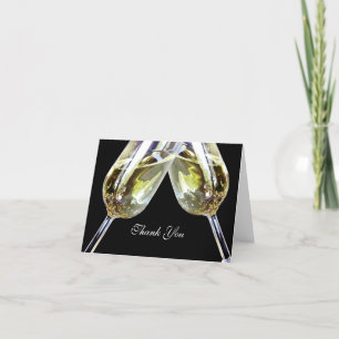 Champagne Toast/ Thank You Card