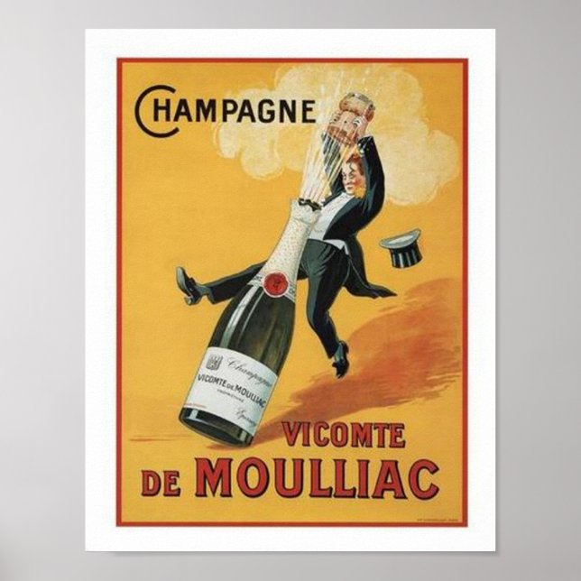 Champagne Viconte De Mouillac Poster (Front)