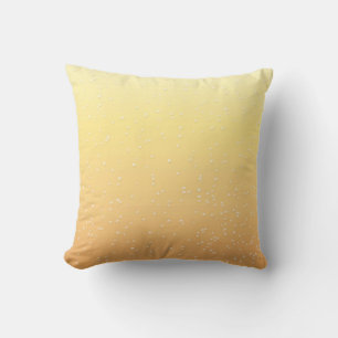 Champagne with Tiny Bubbles Background Art Cushion