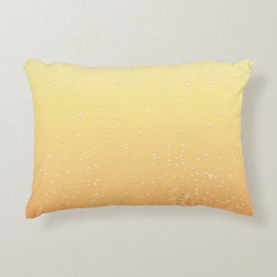Champagne with Tiny Bubbles Background Art Decorative Cushion
