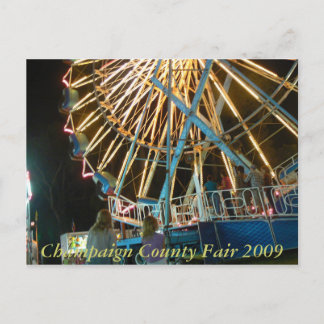 Champaign County Fair 2009 Postcard