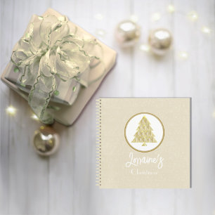 Champaign Joyoux Noel Spiral Notebook