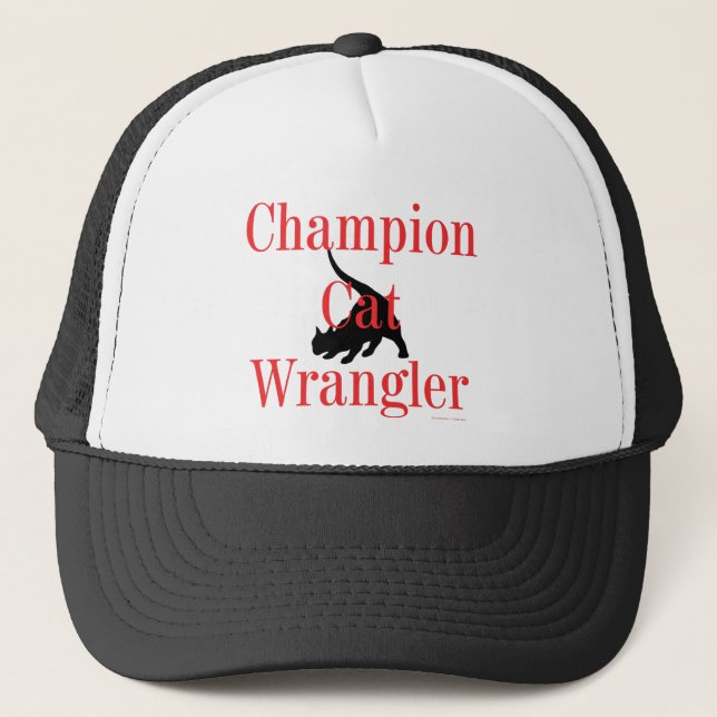 "Champion Cat Wrangler" Hat (Front)