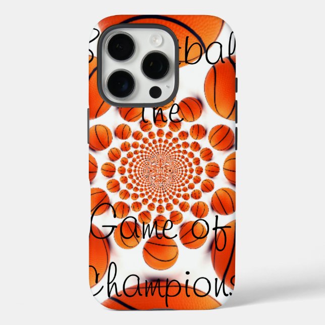 Champion Court Vision:  Basketball Game of Champs Case-Mate iPhone Case (Back)