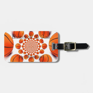 Champion Court Vision: Basketball Game of Champs Luggage Tag