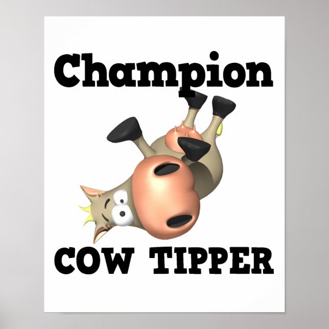 Champion Cow Tipper Poster (Front)