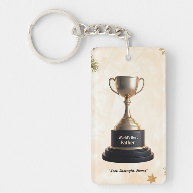"Champion Father Award" Key Ring (Front)