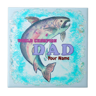 Champion Fishing Dad tile