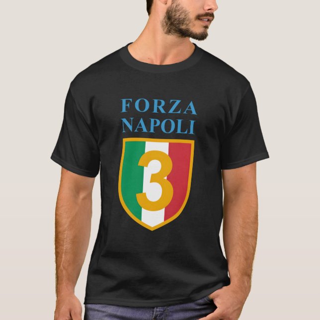 Champion Forza Napoli 3 Talitã  Ultras Curva A T-Shirt (Front)