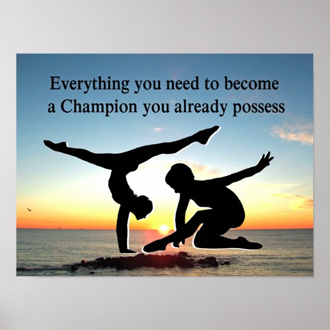CHAMPION GYMNAST POSTER (Front)