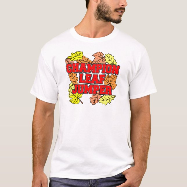 Champion Leaf Jumper T-Shirt (Front)