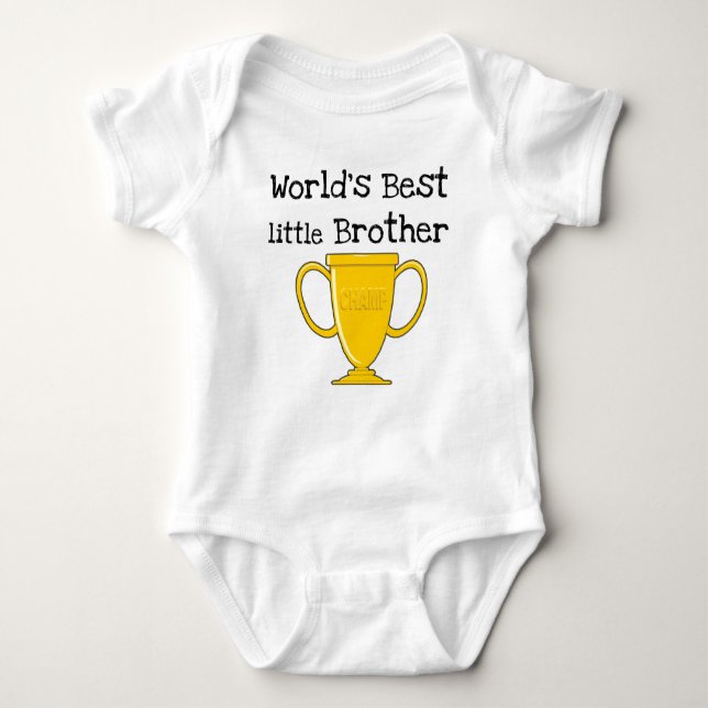 Champion Little Brother Baby Bodysuit (Front)