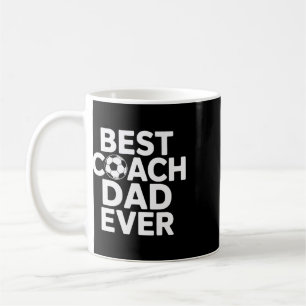 Champion Mentor Best Coach Dad Ever Soccer Coach Coffee Mug