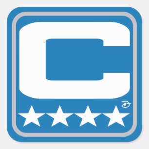 Champion Patch - DET Blue Sticker