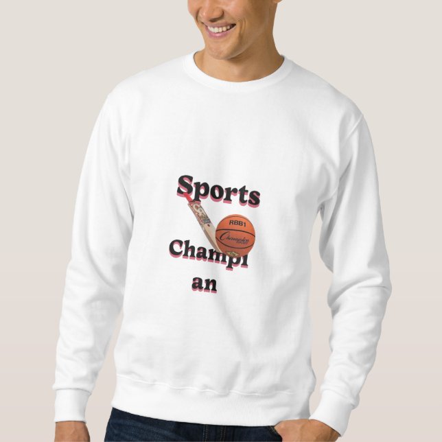 "Champion’s Pride: IK Sports Identity Sweatshirt (Front)
