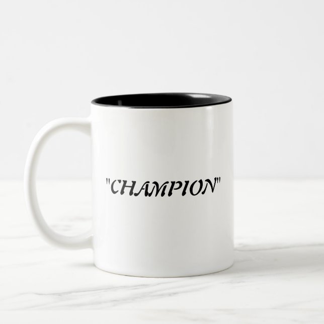 CHAMPION Two-Tone COFFEE MUG (Left)