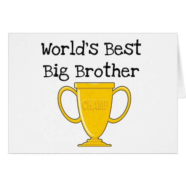 Champion World's Best Big Brother (Front Horizontal)