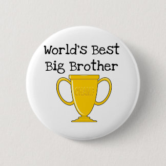 Champion World's Best Big Brother 6 Cm Round Badge