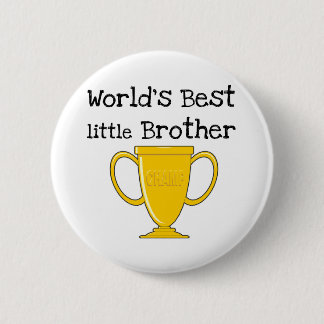 Champion World's Best Little Brother 6 Cm Round Badge
