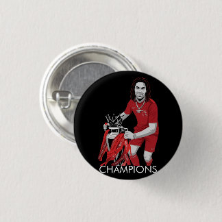 Champions of England Arteta Arsenal 3 Cm Round Badge