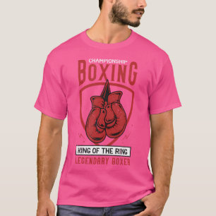 Championship Boxing King Of The Ring Legendary Box T-Shirt