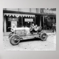 Championship Race Car, 1922. Vintage Photo