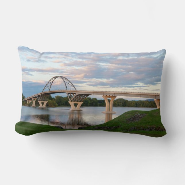 Champlain Bridge Lumbar Cushion (Front)