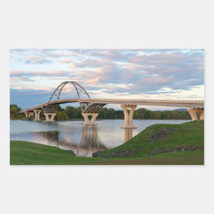 Champlain Bridge Rectangular Sticker