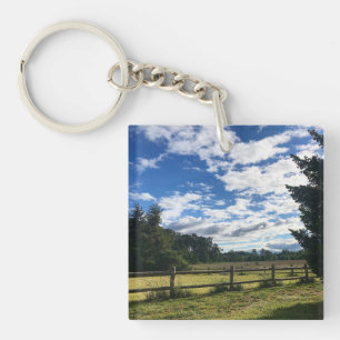Champoeg State Park, Oregon Poster Magnet Key Ring