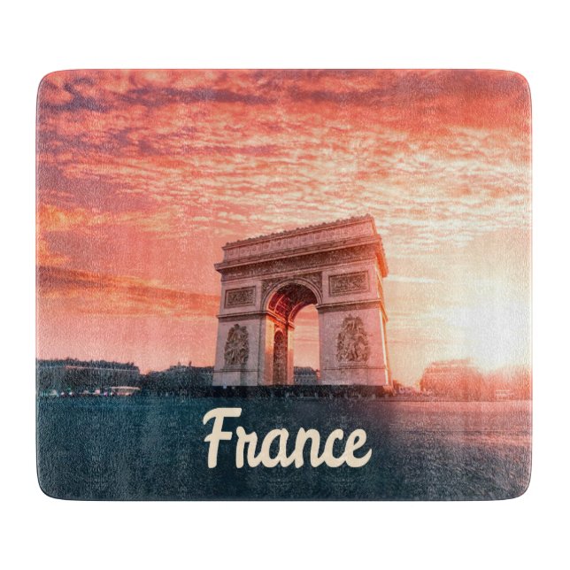 Champs-Élysées France Paris Cutting Board (Front)