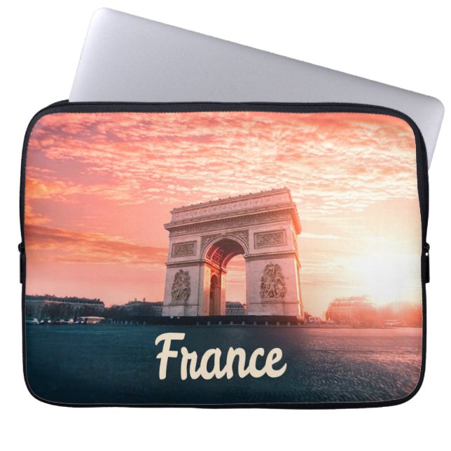 Champs-Élysées France Paris Laptop Sleeve (Front)