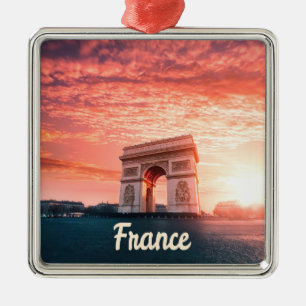 Champs-Élysées France Paris Metal Tree Decoration