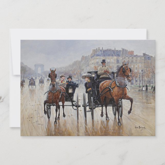 Champs-Élysées | Jean Béraud (Front)