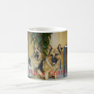 Chana & Win Tow Lovely German Shepherd Dogs Coffee Mug
