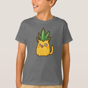 Chananas cat pinapple Tee